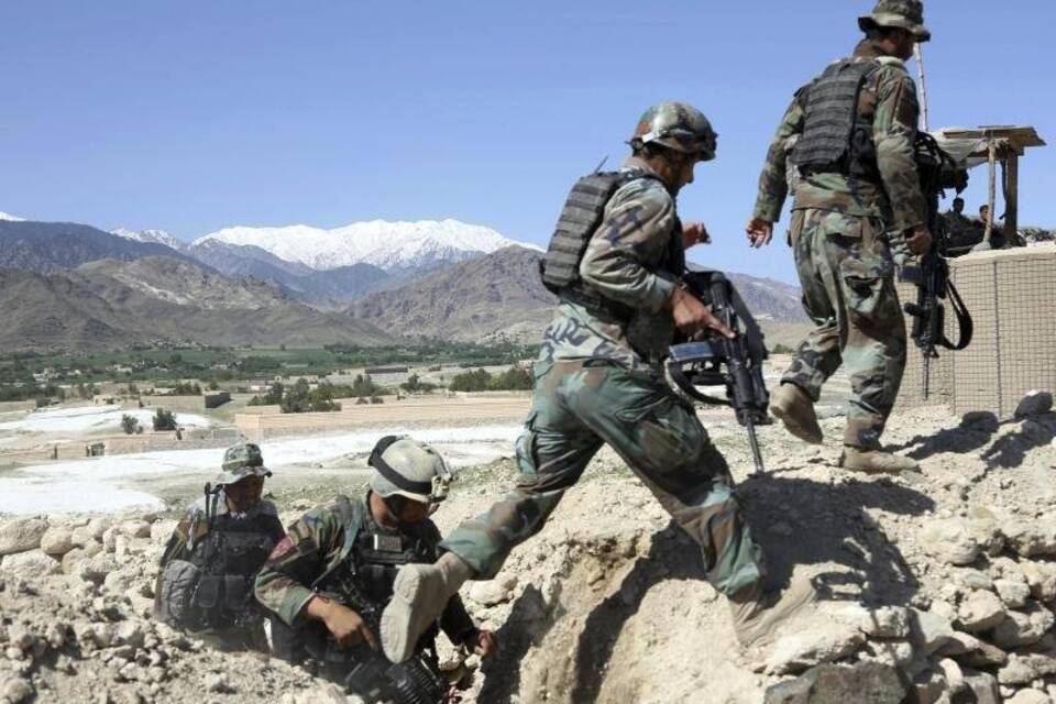 Afghanische Soldaten