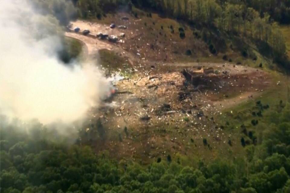 Explosion in Tennessee