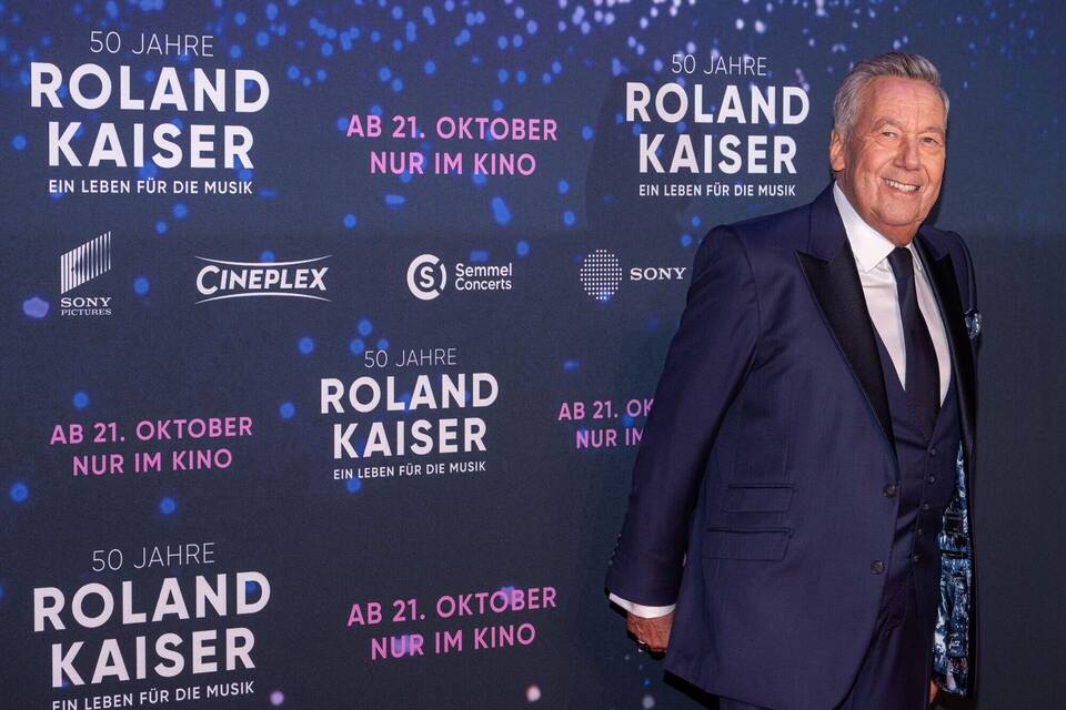 Premiere «50 Jahre Roland Kaiser - Ein Leben für die Musik» Premiere «50 Jahre Roland Kaiser - Ein Leben für die Musik»