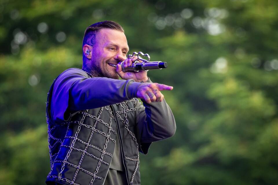 Der deutsche Rapper Kontra K Der deutsche Rapper Kontra K