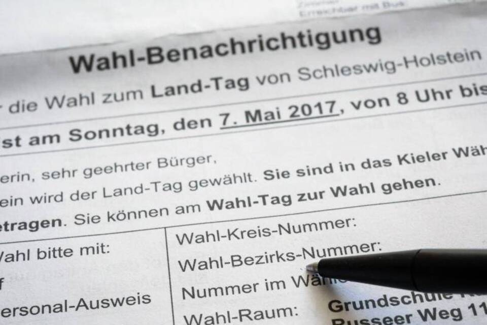 Wahlbenachrichtigung Wahlbenachrichtigung