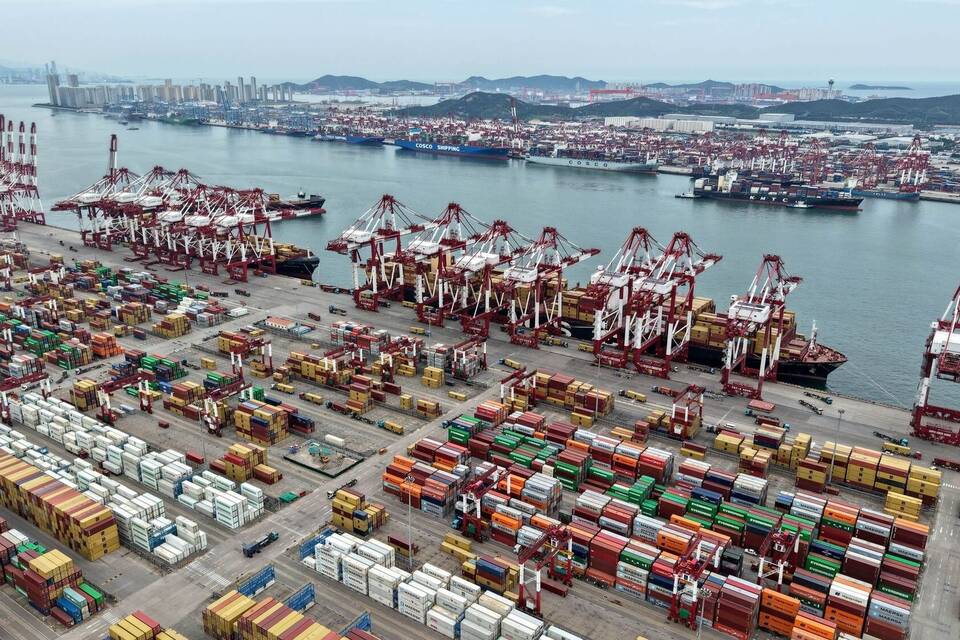 Hafen von Qingdao