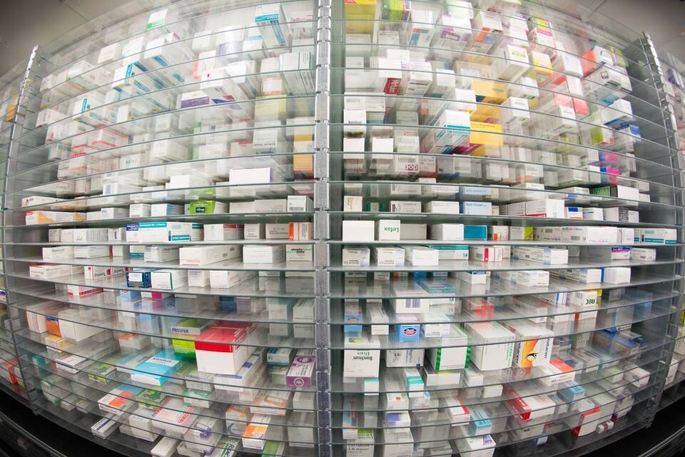 Arzneimittel in der Apotheke
