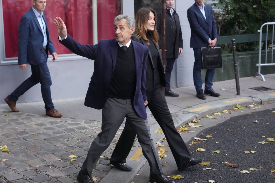 Haftantritt von Frankreichs Ex-Präsident Sarkozy