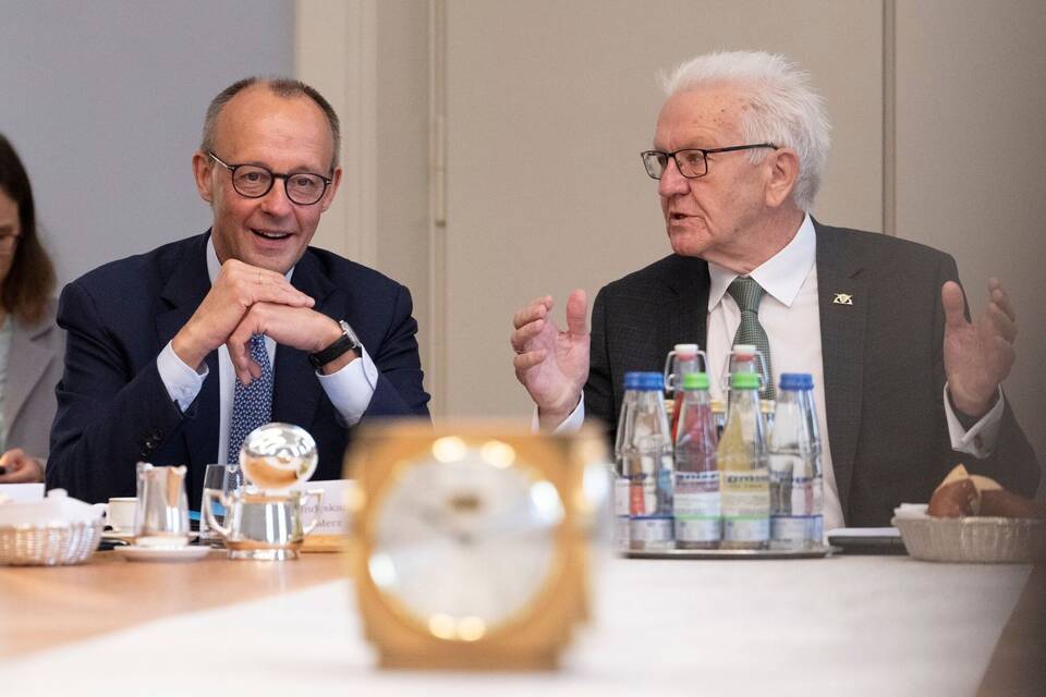 Bundeskanzler Merz - Antrittsbesuch in Baden-Württemberg