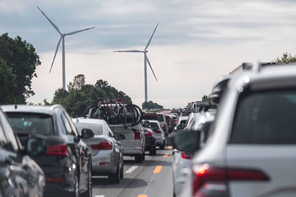 Stau auf der A9