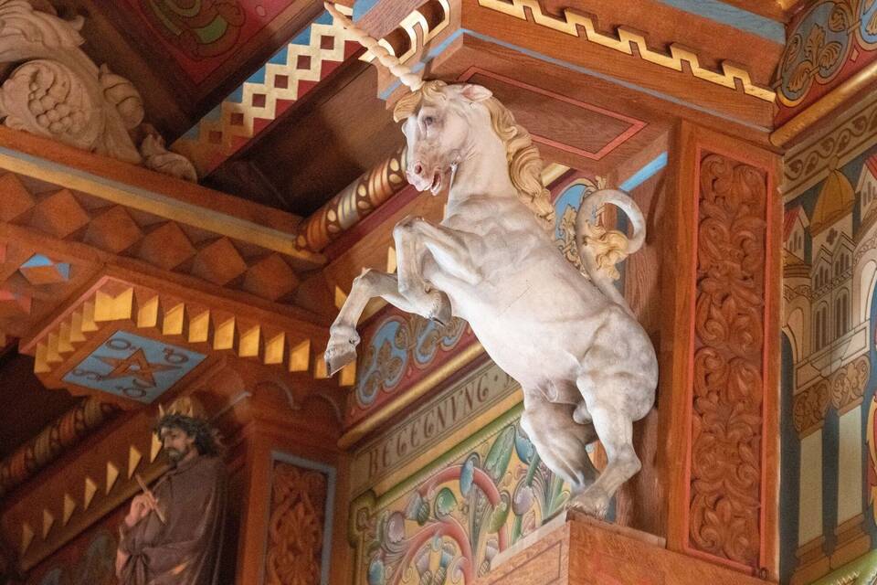 Schloss Neuschwanstein - Sängersaal restauriert