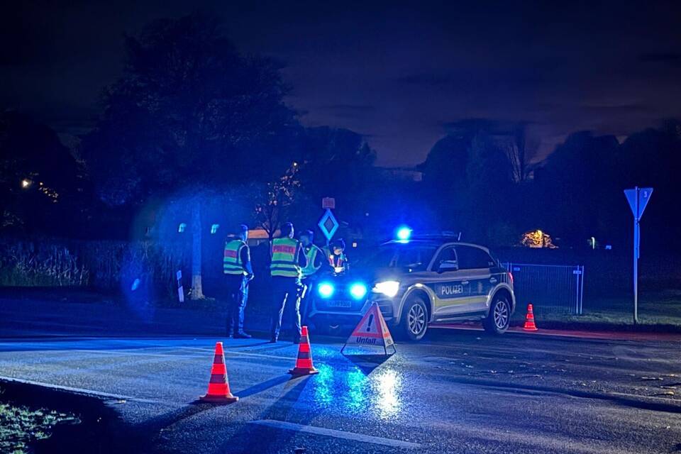 Polizeieinsatz in Erding Polizeieinsatz in Erding