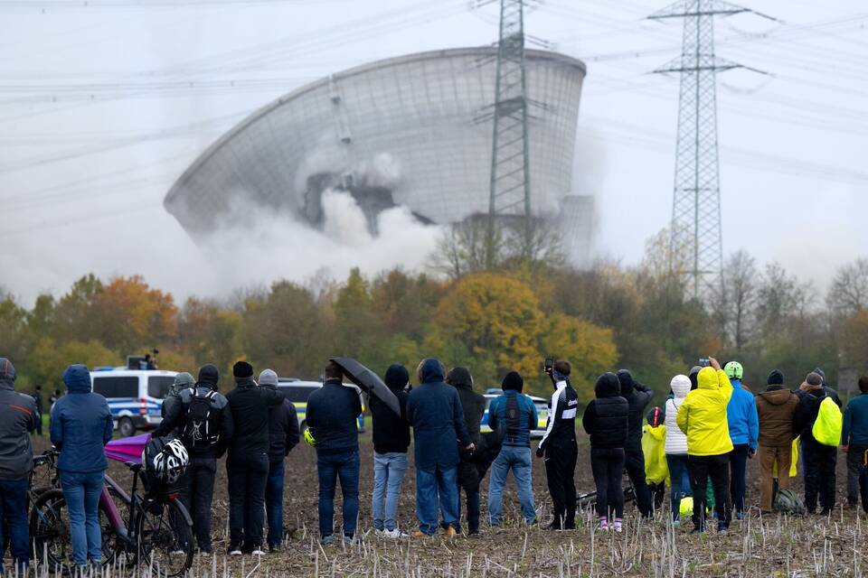 Sprengung Kühltürme Kernkraftwerk Gundremmingen Sprengung Kühltürme Kernkraftwerk Gundremmingen