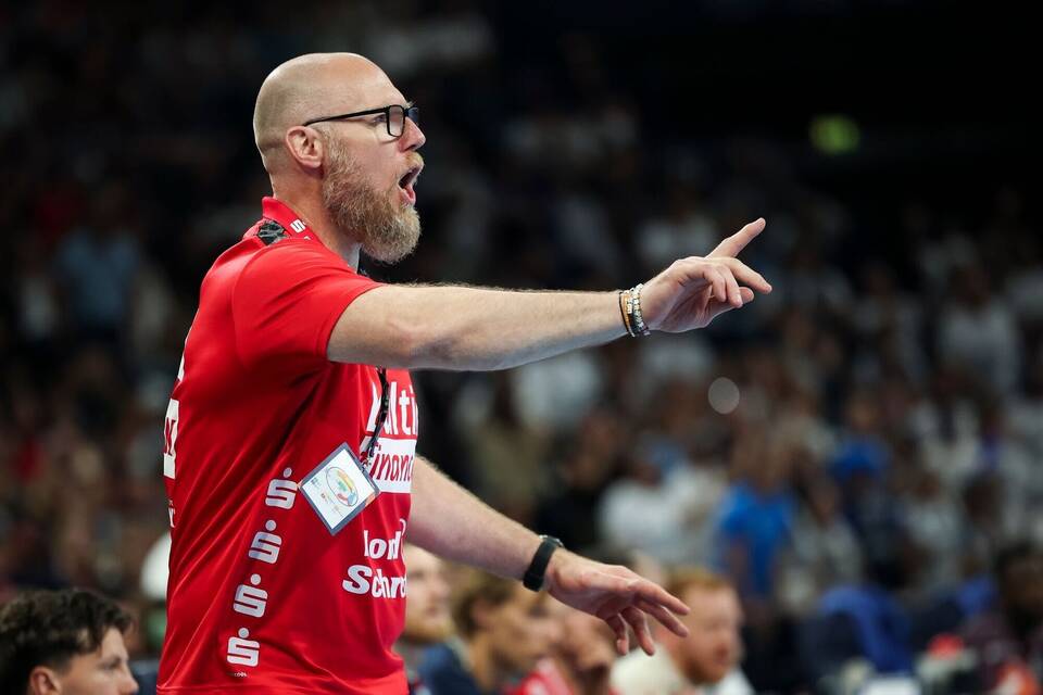 Trainer Ales Pajovic von der SG Flensburg-Handewitt