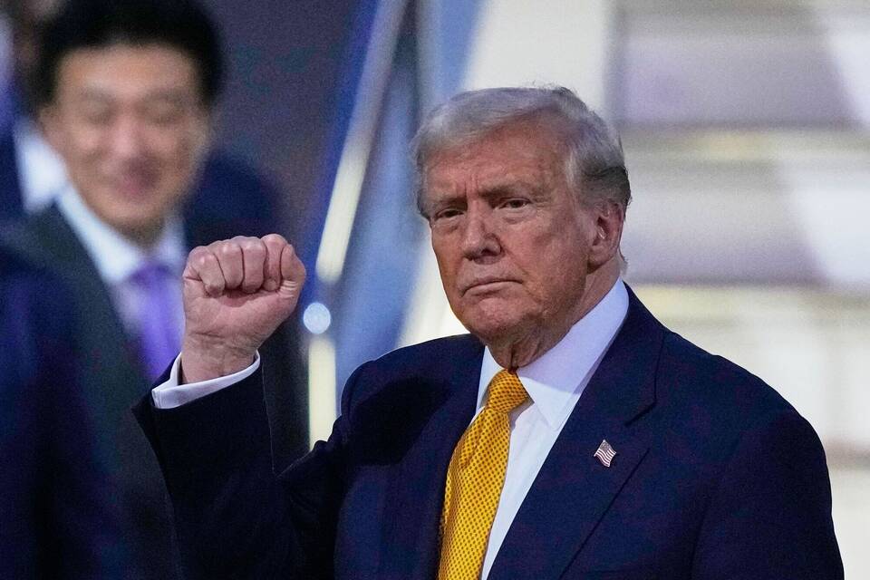 US-Präsident Trump in Japan