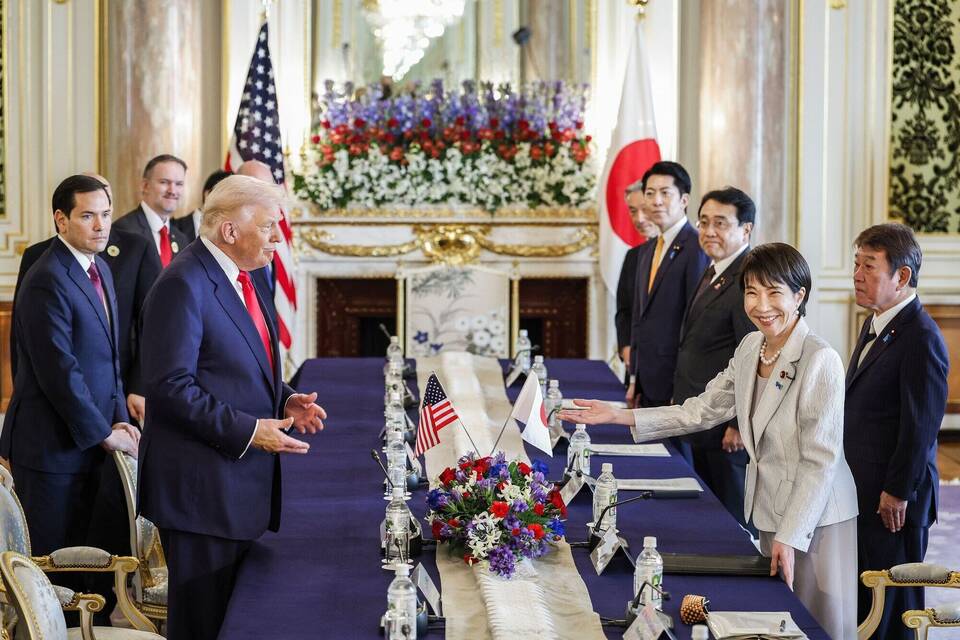 US-Präsident Trump in Japan US-Präsident Trump in Japan