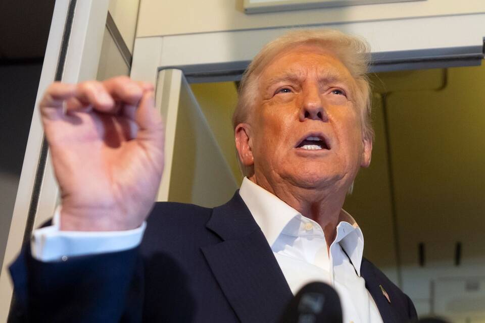 US-Präsident Trump in Japan