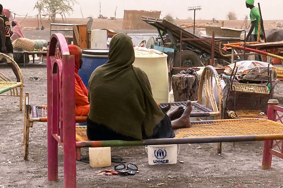 Flüchtlinge aus dem Sudan