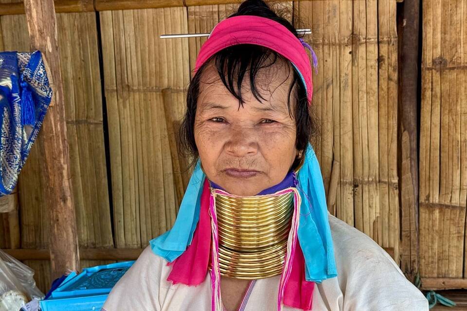 Langhalsfrauen - «Long Neck Karen» - im Norden Thailands