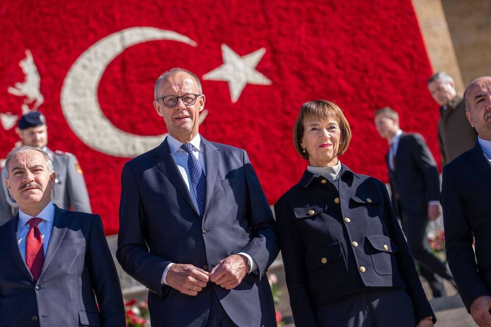 Kanzler Merz in der Türkei