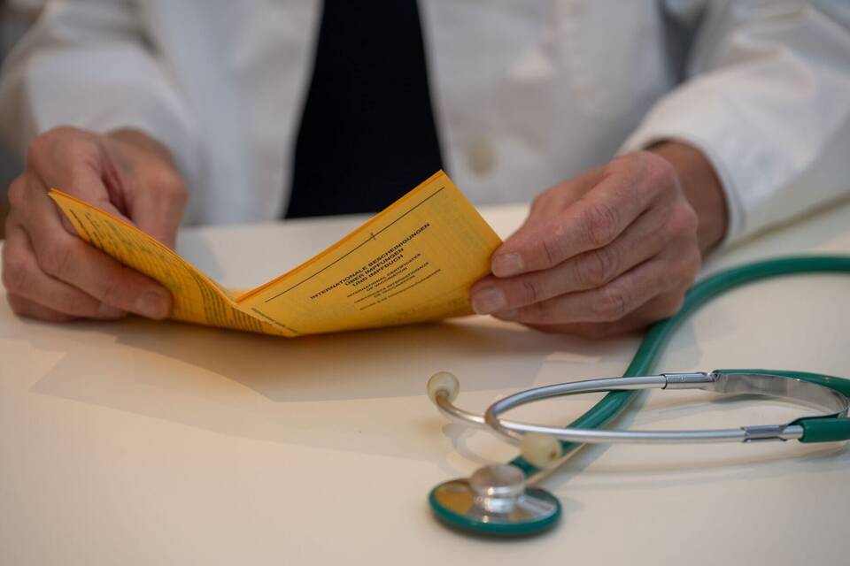 HPV-Impfung in einer Frauenarztpraxis