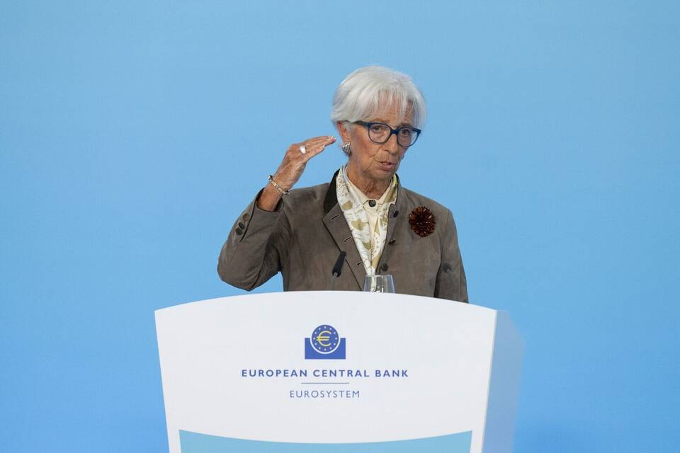 EZB-Präsidentin Christine Lagarde EZB-Präsidentin Christine Lagarde