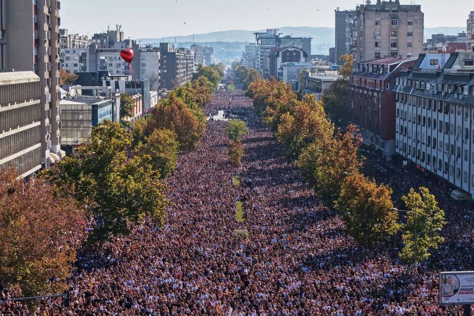 Proteste in Serbien