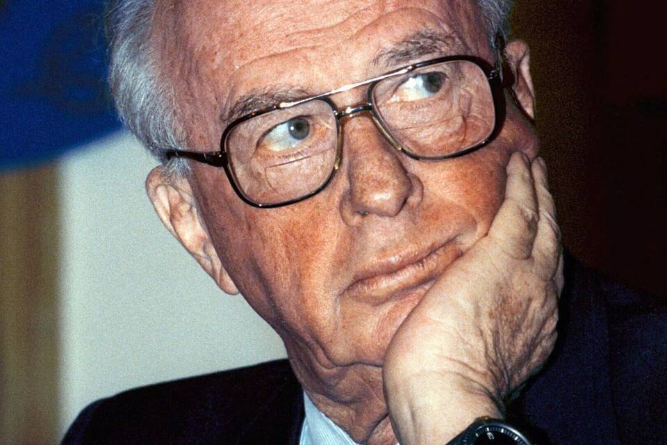 Friedensnobelpreisträger Yitzhak Rabin