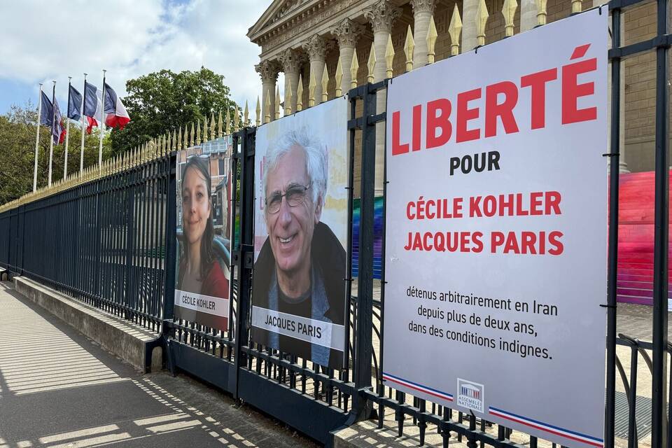 Französisches Paar im Iran festgehalten Französisches Paar im Iran festgehalten