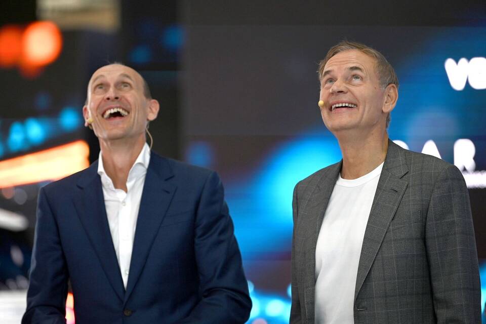 Ralf Brandstätter und Oliver Blume