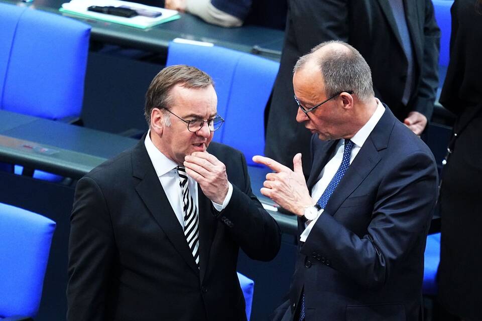 Pistorius und Merz Pistorius und Merz