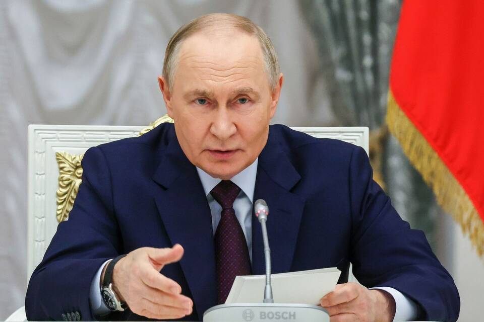 Russlands Präsident Putin Russlands Präsident Putin