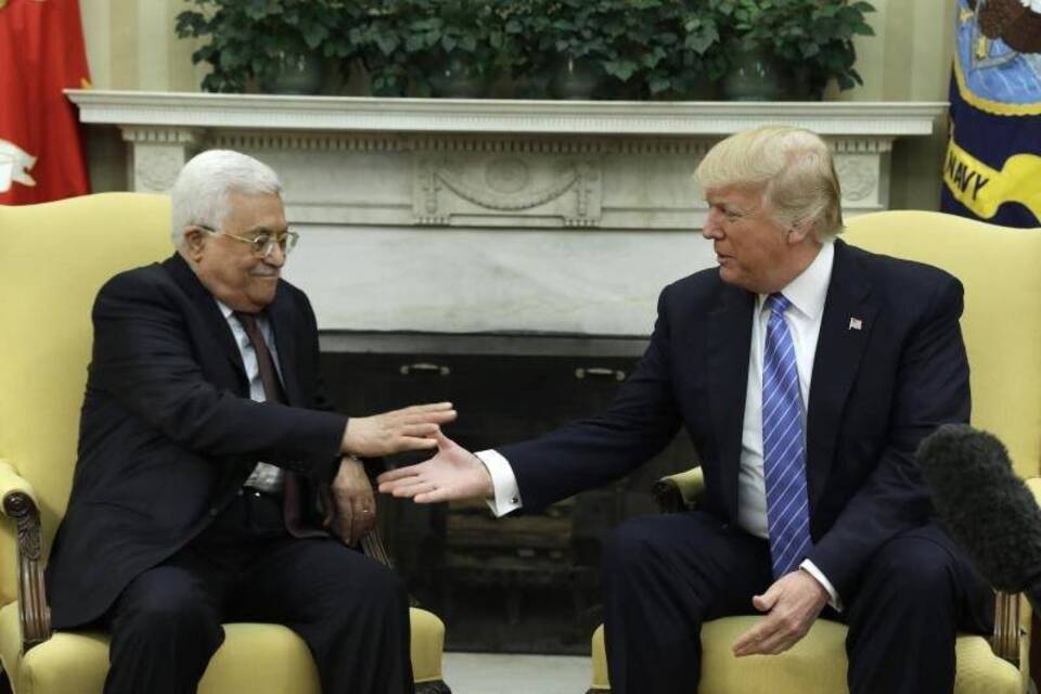 Trump trifft Abbas