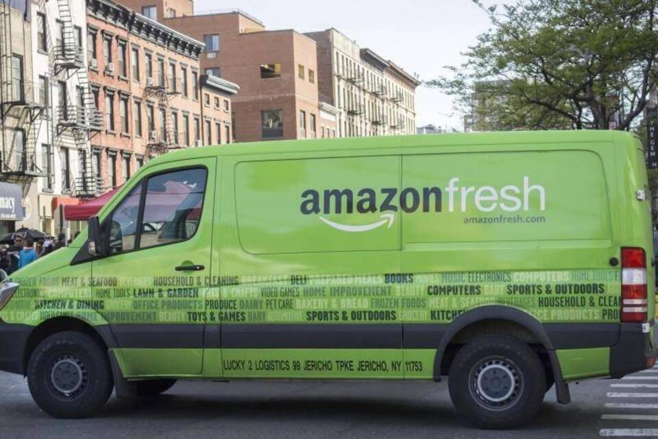 Amazon Fresh-Fahrzeug Amazon Fresh-Fahrzeug