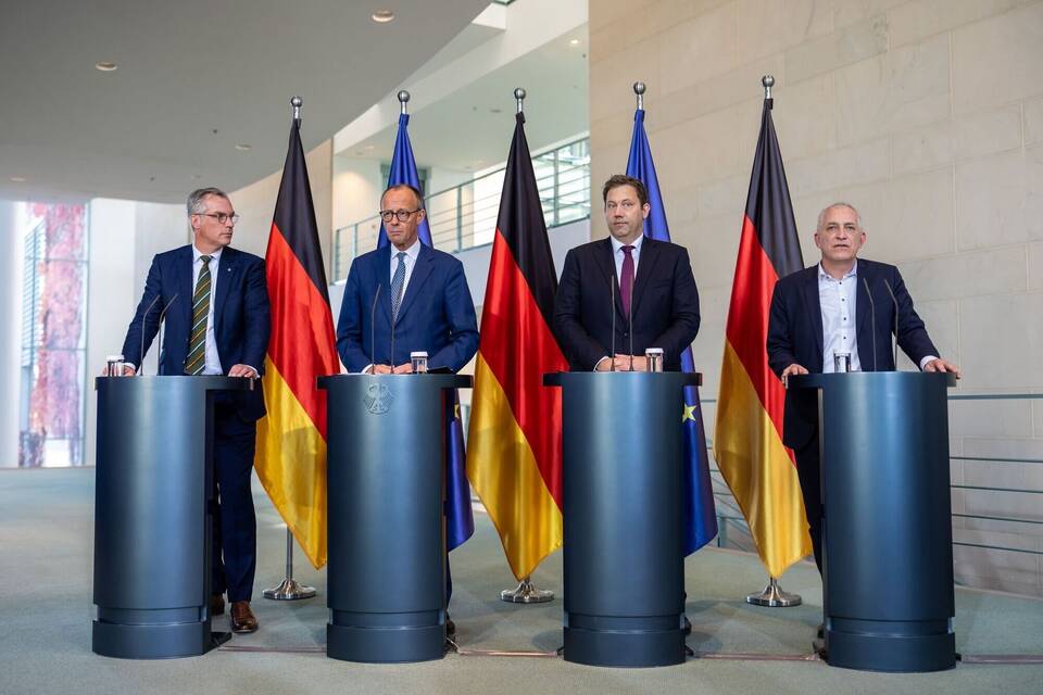 Stahlgipfel im Kanzleramt Stahlgipfel im Kanzleramt