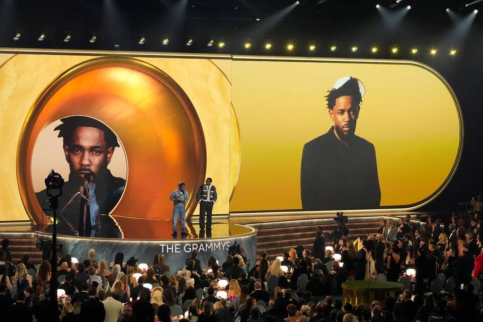 Kendrick Lamar bei den 67. Grammy Awards.