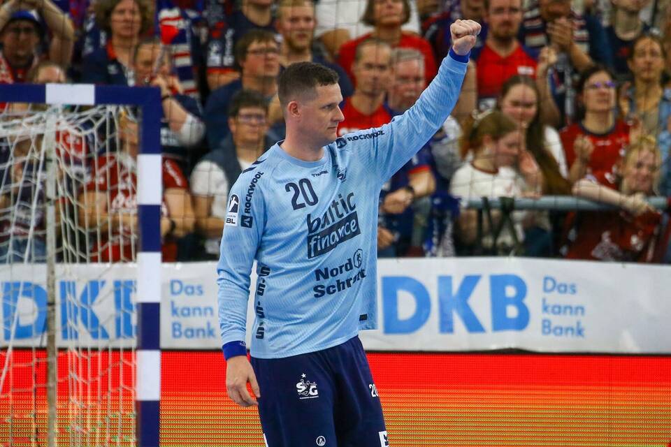 Kevin Möller von der SG Flensburg-Handewitt Kevin Möller von der SG Flensburg-Handewitt