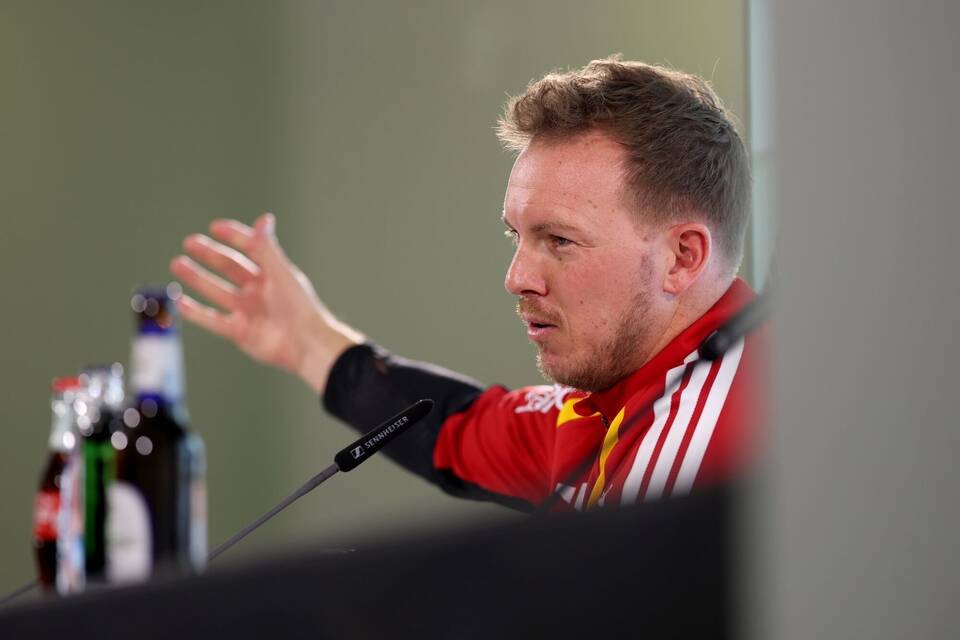 Pressekonferenz Fußball-Nationalmannschaft