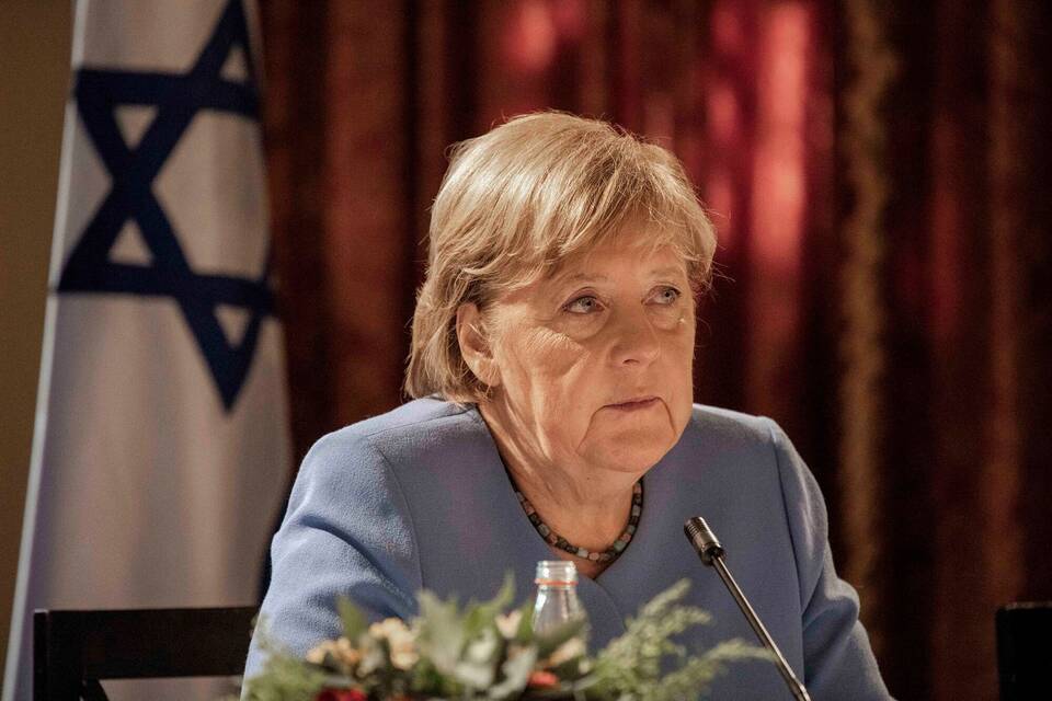 Ex-Bundeskanzlerin Merkel in Israel