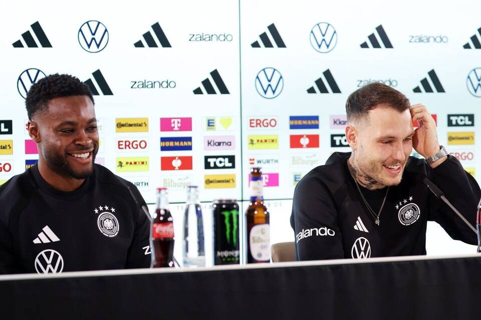 Pressekonferenz der Fußball-Nationalmannschaft