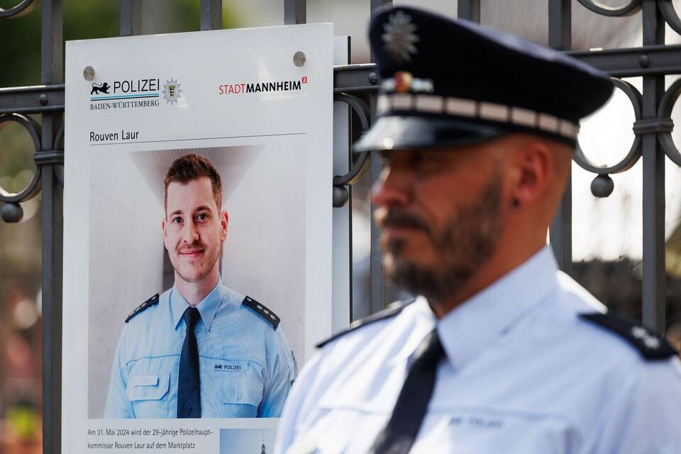 Gedenkveranstaltung für Polizeihauptkommissar Laur