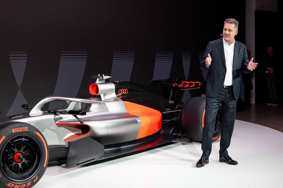 Audi stellt Formel-1-Design vor Audi stellt Formel-1-Design vor