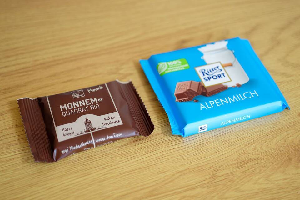 Rechtsstreit mit Ritter Sport um quadratische Müsliriegel