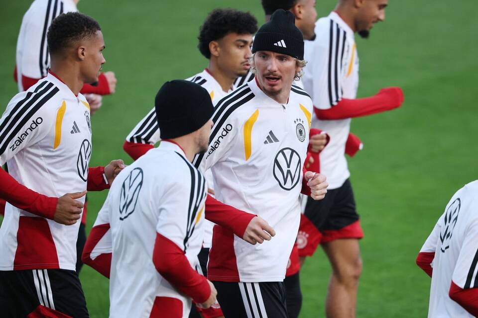 Training der Fußball-Nationalmannschaft