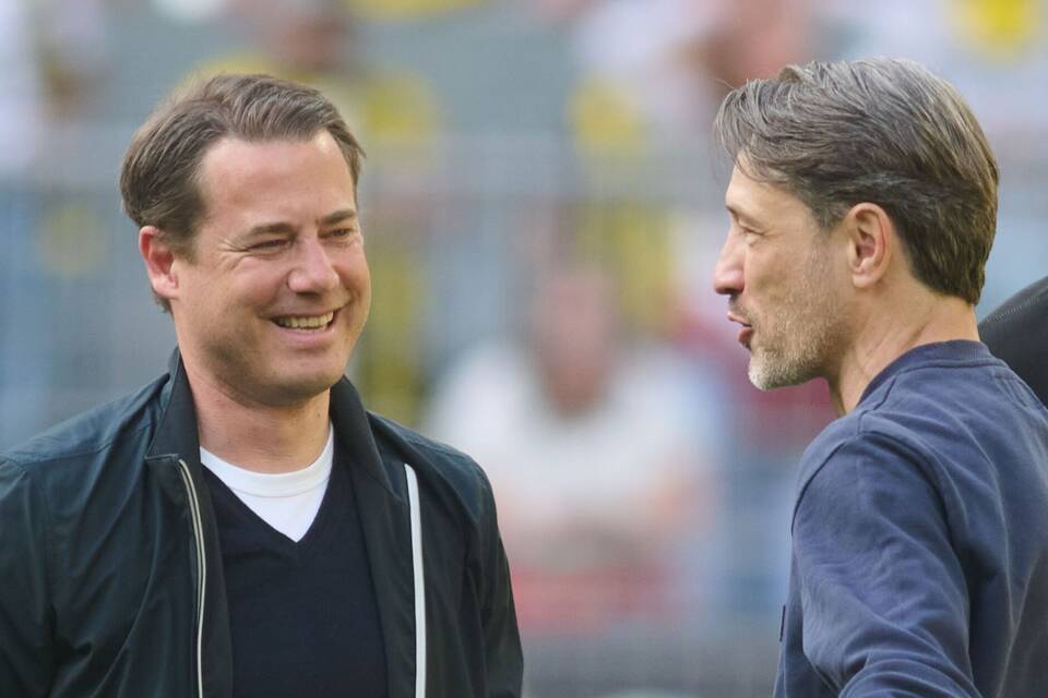 Lars Ricken (l) und Niko Kovac