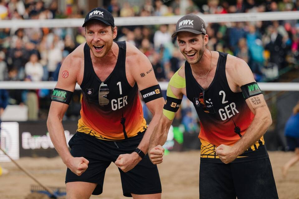 Nils Ehlers (l) und Clemens Wickler