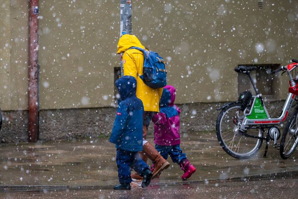 Schneefall im Frühling - Wetter Schneefall im Frühling - Wetter