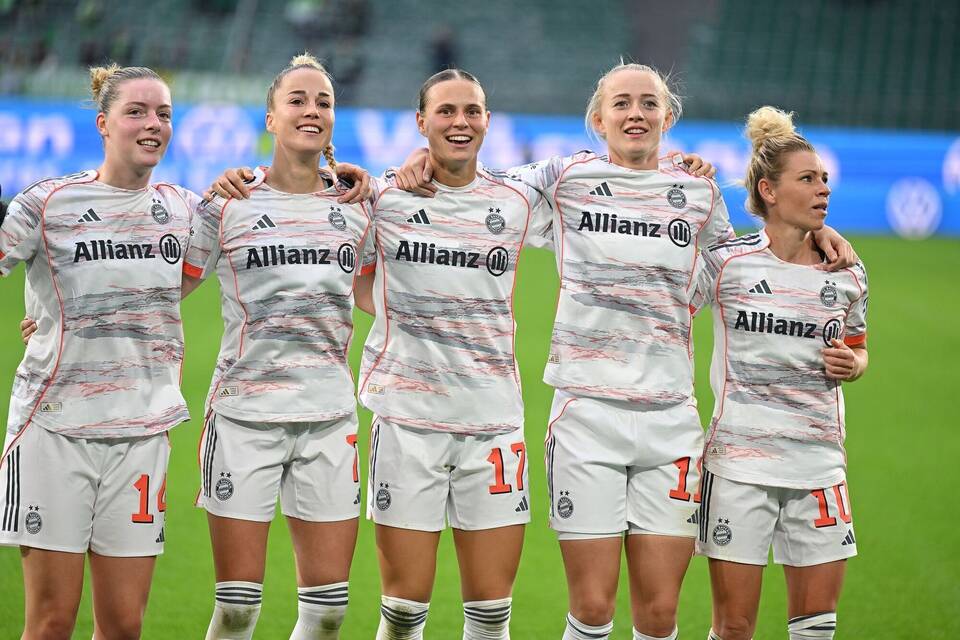 Fußballerinnen des FC Bayern München