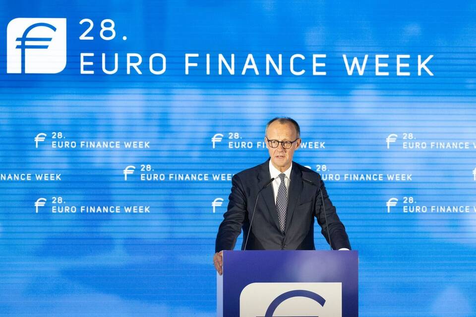 "Euro Finance Week" - Friedrich Merz "Euro Finance Week" - Friedrich Merz
