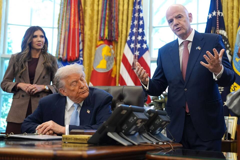 Donald Trump und Gianni Infantino