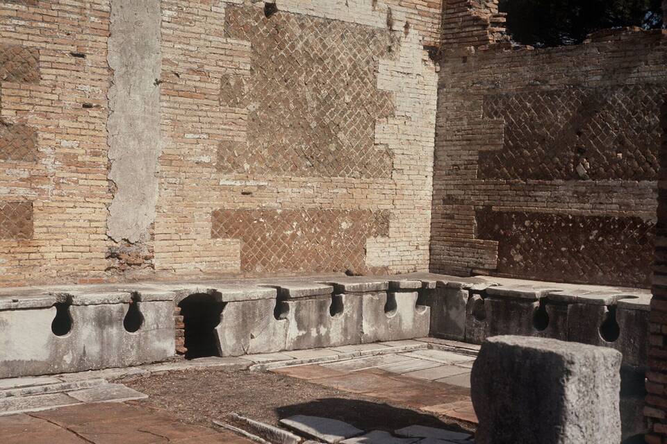 Römische Toiletten - Welttoilettentag