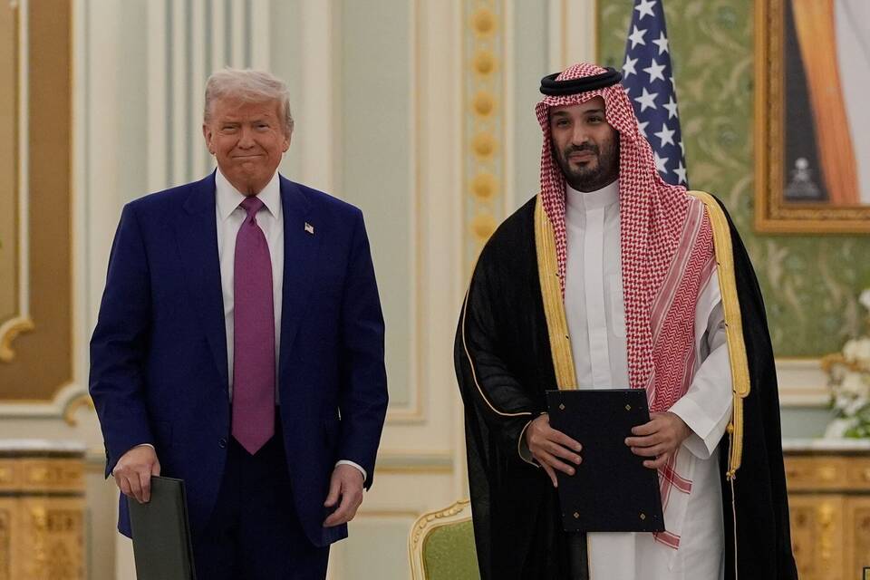 Trump empfängt saudischen Kronprinzen im Weißen Haus Trump empfängt saudischen Kronprinzen im Weißen Haus