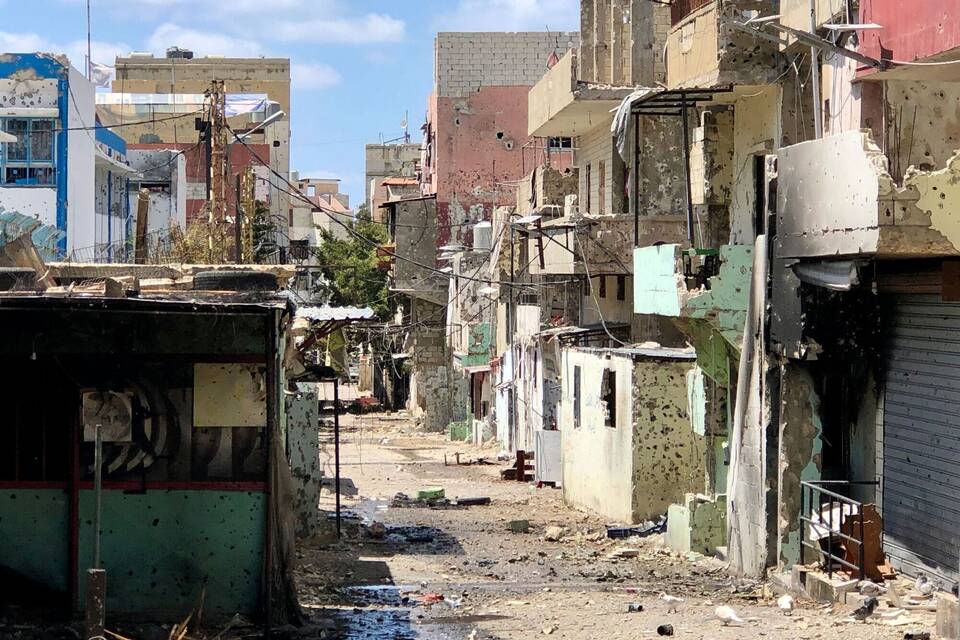 Lage im palästinensischen Lager Ain al-Hilwah im Libanon