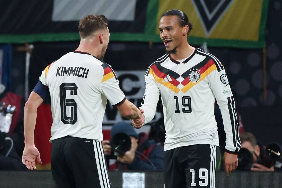 Joshua Kimmich und Leroy Sané